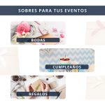 30 Sobres Vintage Papel Kraft con Cinta Roja + Rotulador 4