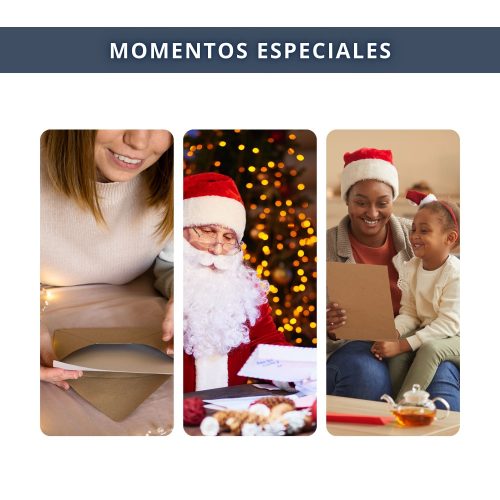 30 Sobres Vintage Papel Kraft con Cinta Roja + Rotulador 5