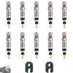 IBRIQO® 10 Obuses Válvula Presta + 2 Llaves Bicicleta 1