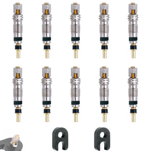 IBRIQO® 10 Obuses Válvula Presta + 2 Llaves Bicicleta 1