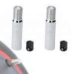 IBRIQO® 2 Adaptadores Prolongadores 40mm Válvula Schrader Gorda Moto Patinetes Eléctricos 1