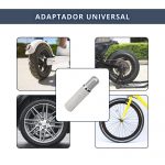 IBRIQO® 2 Adaptadores Prolongadores 40mm Válvula Schrader Gorda Moto Patinetes Eléctricos 4