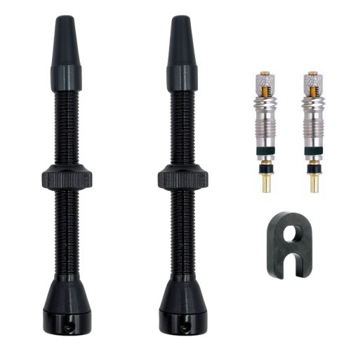 IBRIQO® 2 Válvulas 60mm Presta Tubeless Bicicleta MTB ROAD 1
