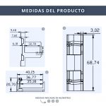 IBRIQO® Clip 35mm ASA para Drenaje de Agua en Panel Solar – Material ASA Más Resistente que ABS 4