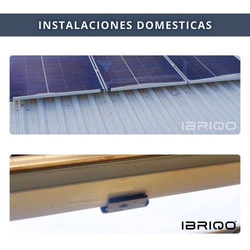 IBRIQO® Clip 35mm ASA para Drenaje de Agua en Panel Solar – Material ASA Más Resistente que ABS 6