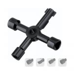 IBRIQO® Llave Universal Multifuncional de 4 Puntas Cuadros 1