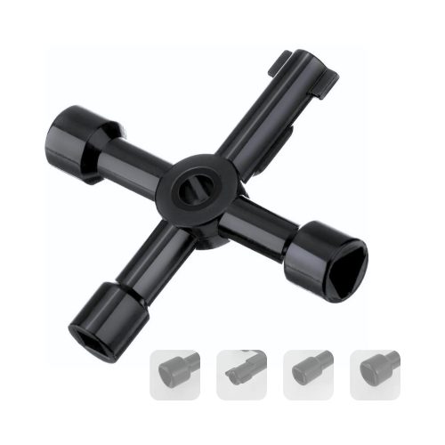 IBRIQO® Llave Universal Multifuncional de 4 Puntas Cuadros 1