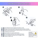 IBRIQO® Rotuladores Purpurina 12 Colores Metalizados Lettering Mandalas Manualidades 3
