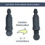 IBRI0030017 IBRIQO® Gotero Pinchable Con Tornillo - Riego Goteo 3
