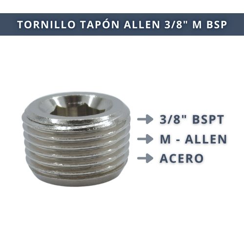 Tapon Allen 3,8 M BSP 5 y 10 6