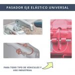 IBRIQO® Pasadores Centro Eje M6×60 mm – Acero Elástico Galvanizado para Maquinaria Agrícola y Remolques - Imagen 3