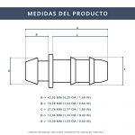IBRIQO® Toma Inicial 16 mm – Conexión al Tubo Principal para Riego por Goteo - Imagen 3