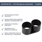 IBRI0030012 CONECTOR - SOPORTE DOBLE ANILLO - MANGUERA 16MM 4