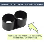 IBRI0030012 CONECTOR - SOPORTE DOBLE ANILLO - MANGUERA 16MM 5