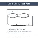 IBRIQO® Estrangulador Doble Anillo 16 mm – Conector/Soporte para Cierre de Manguera de Riego - Imagen 5