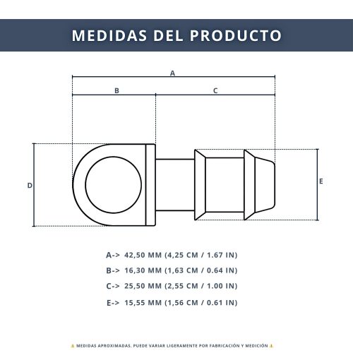 IBRI0030013 TAPON FINAL LINEA - MANGUERA 16MM 6