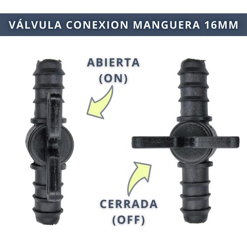 IBRI0030014 VALVULA RIEGO - MANGUERA 16MM 3