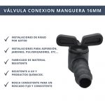 IBRI0030014 VALVULA RIEGO - MANGUERA 16MM 4