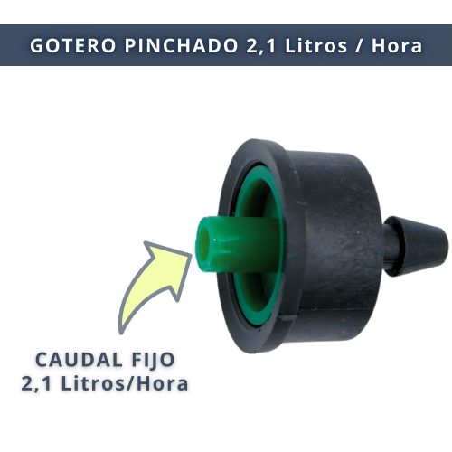 IBRI0030015 GOTERO AUTO COMPENSANTE - CAUDAL 2,1 LTH 3