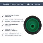 IBRI0030015 GOTERO AUTO COMPENSANTE - CAUDAL 2,1 LTH 4