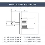 IBRIQO® Gotero Pinchable Regulable 0–70 l/h Manguera – Caudal Ajustable para Riego por Goteo - Imagen 5