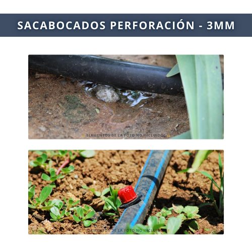 IBRI0030019 SACABOCADOS PERFORACION TUBOS RIEGO - 3MM 5