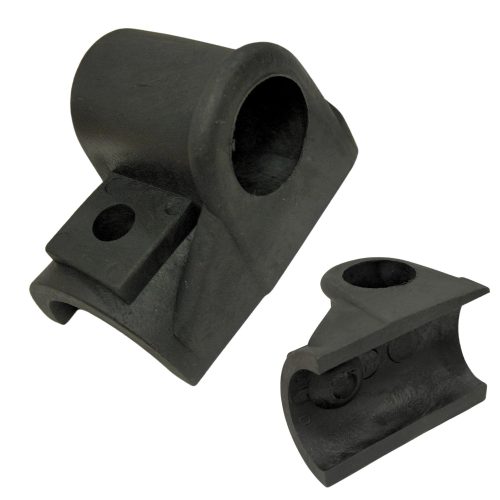 IBRI0190007+8 COJINETES NYLON Ø EJE 20MM ORIFICIO 20MM CARRETILLA OBRA 1