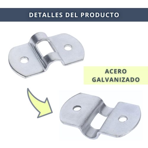 IBRI0200001+2 CHAPA PUENTE GALVA 25x6 MM 2